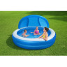 Детский бассейн BESTWAY 241х241х140см с навесом, 850л 54337 BW